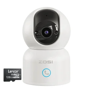 ZOSI Indoor Pan/Tilt Smart Security Camera